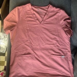 FIGS Casma Scrub Top- Mauve XL